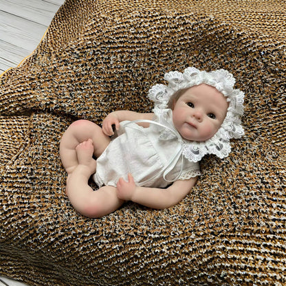 Boneca Reborn 100% Silicone Sólido