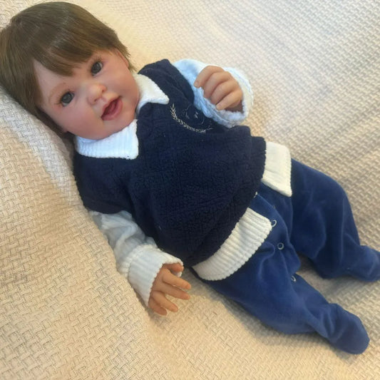 Boneca Bebê Reborn Angelo